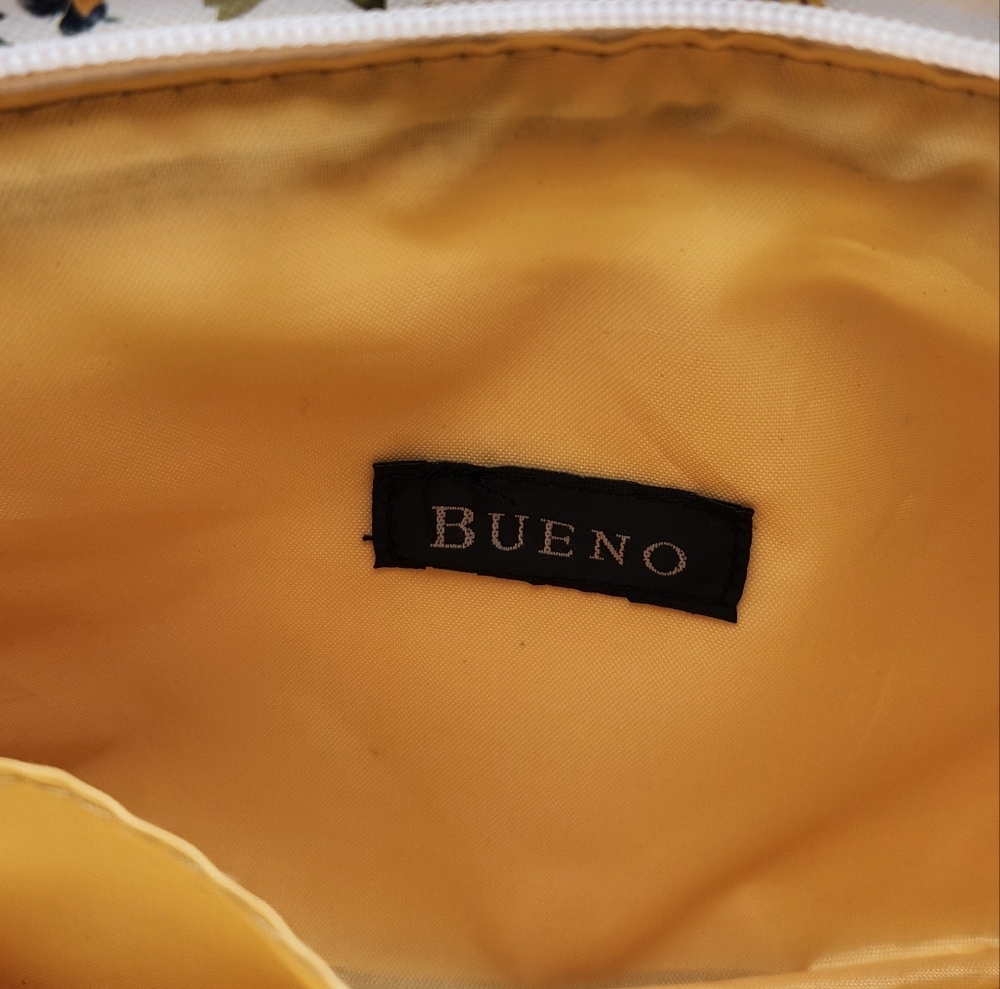 Bueno Floral/ Botanical Crossbody Bag with Brown Strap - Picture 6 of 6